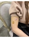 ribbon moon body jewelry