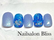 ネイルサロンブリス(nail salon Bliss)/定額シンプルアートコース￥5500