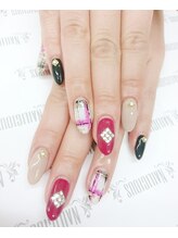 ネイリシャス(NAILICIOUS)/ブランケットネイル♪