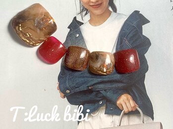 ティーラック ビビ(T:Luck bibi)の写真/足元から華やかに★カラー・デザイン豊富♪サンダル映えするお洒落な指先で女子力&気分もUP！[仙台]