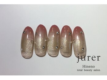 ネイルアンドアイラッシュデザインサロン ジュレ 日根野店/定額コース9900円コース