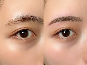 チルアンドアイ 千葉駅前店(Chill&Eye)/美眉スタイリング/BeforeAfter