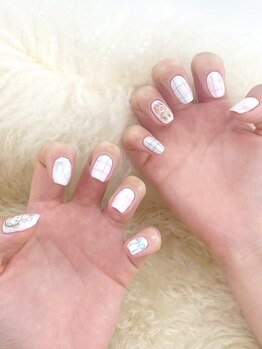 ローブ ネイル アイラッシュ(LOAVE NAIL EYELASH)の写真/やりたかったデザインが叶う!!圧倒的センスで満足度◎毎日見る指先だからこそワクワクするネイルを★