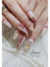 クリスマスネイル