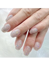 ホログラムシアージェルネイル