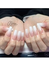 マイ(Mai)/ホワイト・ピンクグラデーション