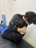 【背中、腰痛改善】　マッサージ+矯正or鍼　45分　4000円