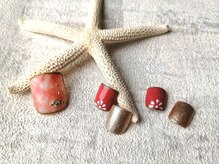 エルモ グラン(Elmo Glan)/大理石ネイル　9680円