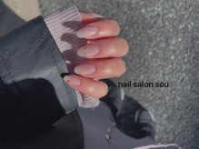 ネイルサロン ソウ 心斎橋店(Nail Salon Sou)/色鉛筆ネイル♪ニュアンス