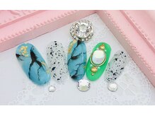 ヒロネイル(Hiro Nail)/ターコイズデザイン/10980