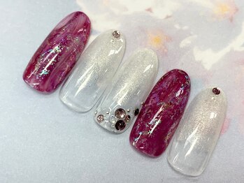 ネイルサロン マハロ(Nail salon MaHaLo)/新規付替オフ込☆ハンド¥7950