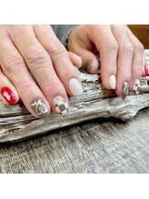 爪屋べっぴん堂/バレンタインネイル