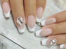 フィオナ 大久保店(Fiona)/シンプルフレンチネイル