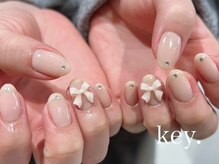 キー(key.)/リボンネイル