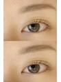 クレセント アイアンドネイル 表参道(Crescent Eye&Nail)&nbsp;眉毛wax＋カラーで垢抜けた印象に