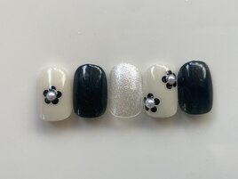 Bコース5200円ショートネイル