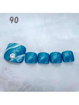 はあとねいる 町田店/フットネイル：No.90