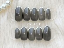 ファストネイル 関内店(FAST NAIL)/パール/ブラック【12413※】