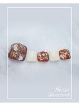 はあとねいる 岩国店/フットネイル　４，４００円