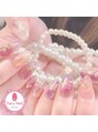 ティアリーネイル コレットマーレ店(Tiary Nail)&nbsp;キラキラなニュアンスが可愛い♪クリア感あるオリジナル感♪