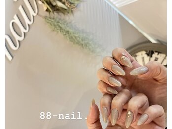 綺麗めシンプルネイル