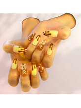 アヤネイルズ アンド アイラッシュ 綱島店(AYA NAILZ.&Eyelash)/美味しそうなプリンデザイン