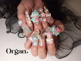甘ネイル　推しネイル