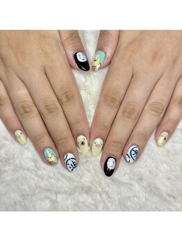 ニケロランシジュ(Nike L'orange)/キャラネイル