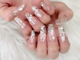 スカルプ150分フルアート￥15400