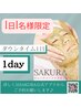 《1日1名様限定クーポン》ソフト１Day¥16,500→¥13,200