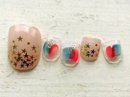 フットネイルアートコース￥7020