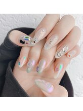 プライズアイリス アイラッシュ 池袋東口店(prize Iris eyelash)/ちぐはぐネイル【池袋】