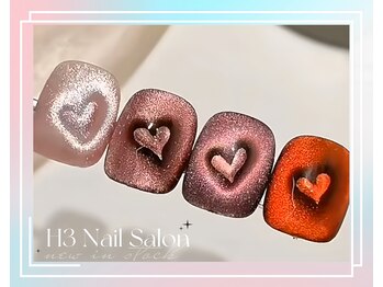 エイチスリー(H3)/SNSの話題デザイン:Wハート