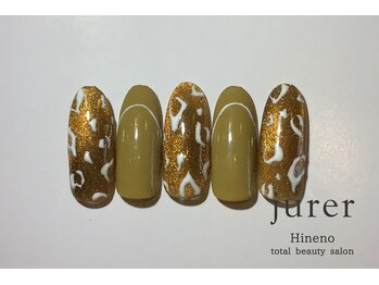 ネイルアンドアイラッシュデザインサロン ジュレ 日根野店/定額デザイン9900円コース