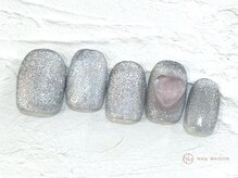 ネイルメゾン 池袋店(NAIL MAISON)/マグピンクハート￥6800