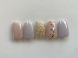 Bコース5200円カジュアルネイル