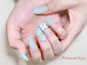 アリサネイル(ALISA NAIL)/ゆるふわ上品定額デザイン