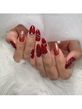 グリッター(Glitter)/1・2月ネイル