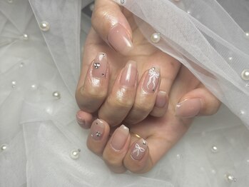 フロール(FLOR)/シンプル韓国ワンホンネイル