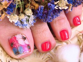 ＦＯＯＴジェルＡＲＴ２本付