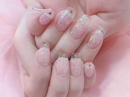 クリアフレンチネイル