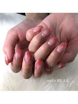 ネイルズリアル 倉敷(nail's RE.A.L)/グラデーションネイル