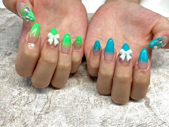 キャンアイドレッシー 三鷹ネイルサロン/持ち込みデザイン90分コース