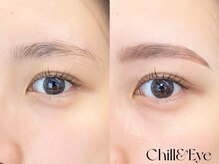 チルアンドアイ 千葉駅前店(Chill&Eye)/美眉スタイリング/BeforeAfter
