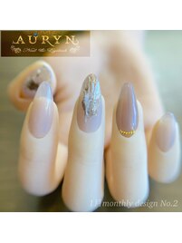 1月限定monthly &nbsp;design No,2