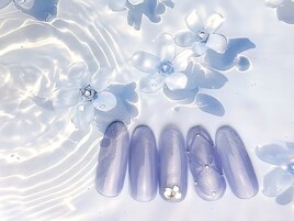 ぷっくりキルティングネイル