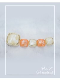 フットネイル：No.107