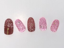 定額マンスリートルマリンネイル