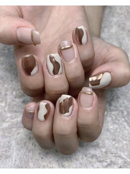 Nail & Eye Basic 川越店【パラジェル/フィルイン/ネイルスクール併設店】/持ち込みデザイン90分