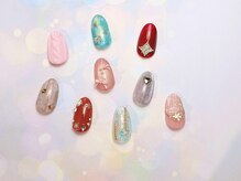 ギャザーパーティー 乃木坂店(gatherparty)/シーズンネイル【Winterネイル】